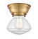 Olean - 1 Light - 7 inch - Brushed Brass - Flush Mount (3442|623-1F-BB-G324-LED)