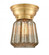 Chatham - 1 Light - 7 inch - Satin Gold - Flush Mount (3442|623-1F-SG-G146-LED)