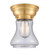Bellmont - 1 Light - 6 inch - Satin Gold - Flush Mount (3442|623-1F-SG-G194)