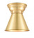 Appalachian - 1 Light - 8 inch - Satin Gold - Flush Mount (3442|623-1F-SG-M13-SG)