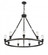 Saloon - 9 Light - 40 inch - Matte Black - Chain Hung - Chandelier (3442|840-BK)