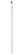 12 X 1/2'' Downrod - White Finish (3442|ST-12-W)