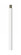 6 X 1/2'' Downrod - White Finish (3442|ST-6-W)