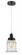 Whitney - 1 Light - 8 inch - Matte Black - Cord hung - Mini Pendant (3442|100BK-10W-0H-BK-G184)