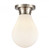 Genesis - 1 Light - 8 inch - Satin Nickel - Flush Mount (3442|414-1F-SN-8W-LED)