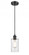 Clymer - 1 Light - 4 inch - Matte Black - Cord hung - Mini Pendant (3442|516-1P-BK-G802-LED)