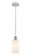 Clymer - 1 Light - 4 inch - White Polished Chrome - Cord hung - Mini Pendant (3442|516-1P-WPC-G801-LED)
