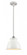 Adirondack - 1 Light - 8 inch - White Polished Chrome - Mini Pendant (3442|516-1S-WPC-M14-W)