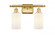 Clymer - 2 Light - 14 inch - Satin Gold - Bath Vanity Light (3442|516-2W-SG-G801)