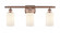 Clymer - 3 Light - 24 inch - Antique Copper - Bath Vanity Light (3442|516-3W-AC-G801-LED)