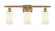 Clymer - 3 Light - 24 inch - Brushed Brass - Bath Vanity Light (3442|516-3W-BB-G801-LED)