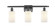 Clymer - 3 Light - 24 inch - Matte Black - Bath Vanity Light (3442|516-3W-BK-G801)