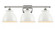 Adirondack - 3 Light - 28 inch - Polished Nickel - Bath Vanity Light (3442|516-3W-PN-M14-W)