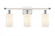 Clymer - 3 Light - 24 inch - White Polished Chrome - Bath Vanity Light (3442|516-3W-WPC-G801)