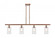 Clymer - 4 Light - 48 inch - Antique Copper - Stem hung - Island Light (3442|516-4I-AC-G802)