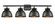 Adirondack - 4 Light - 38 inch - Black Antique Brass - Bath Vanity Light (3442|516-4W-BAB-M14-BK)