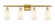 Clymer - 4 Light - 34 inch - Satin Gold - Bath Vanity Light (3442|516-4W-SG-G801-LED)