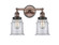 Canton - 2 Light - 17 inch - Antique Copper - Adjustable Bath Vanity Light (3442|208BP-ACBK-G182)