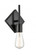 Mia - 1 Light - 6 inch - Matte Black - Sconce (3442|425-1W-BK-LED)