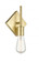 Mia - 1 Light - 6 inch - Satin Brass - Sconce (3442|425-1W-SB-LED)