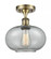 Gorham - 1 Light - 10 inch - Antique Brass - Semi-Flush Mount (3442|516-1C-AB-G247)