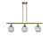 Belfast - 3 Light - 36 inch - Antique Brass - Cord hung - Island Light (3442|516-3I-AB-G104)