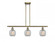 Belfast - 3 Light - 36 inch - Antique Brass - Stem hung - Island Light (3442|516-3I-AB-G105)
