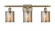 Cobbleskill - 3 Light - 25 inch - Antique Brass - Bath Vanity Light (3442|516-3W-AB-G116-LED)