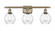 Waverly - 3 Light - 26 inch - Antique Brass - Bath Vanity Light (3442|516-3W-AB-G362-LED)