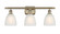 Castile - 3 Light - 26 inch - Antique Brass - Bath Vanity Light (3442|516-3W-AB-G381-LED)