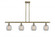 Belfast - 4 Light - 48 inch - Antique Brass - Stem hung - Island Light (3442|516-4I-AB-G105)