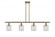 Cobbleskill - 4 Light - 48 inch - Antique Brass - Stem hung - Island Light (3442|516-4I-AB-G112)