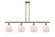 Athens - 4 Light - 48 inch - Antique Brass - Stem hung - Island Light (3442|516-4I-AB-G121)