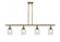 Caledonia - 4 Light - 48 inch - Antique Brass - Stem hung - Island Light (3442|516-4I-AB-G259)