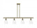 Ellery - 4 Light - 48 inch - Antique Brass - Stem hung - Island Light (3442|516-4I-AB-G394)