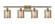 Cobbleskill - 4 Light - 35 inch - Antique Brass - Bath Vanity Light (3442|516-4W-AB-G116)