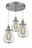 Barrington 3 Light Multi-Pendant (3442|211/3-SN-CE513-SN-LED)