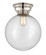 Beacon - 1 Light - 12 inch - Polished Nickel - Flush Mount (3442|623-1F-PN-G204-12-LED)