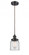 Bell - 1 Light - 5 inch - Oil Rubbed Bronze - Cord hung - Mini Pendant (3442|916-1P-OB-G52)