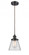 Cone - 1 Light - 6 inch - Oil Rubbed Bronze - Cord hung - Mini Pendant (3442|916-1P-OB-G62-LED)