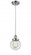 Beacon - 1 Light - 6 inch - Polished Chrome - Cord hung - Mini Pendant (3442|916-1P-PC-G202-6)