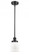 Bell - 1 Light - 5 inch - Matte Black - Mini Pendant (3442|916-1S-BK-G51)