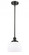 Bell - 1 Light - 8 inch - Oil Rubbed Bronze - Mini Pendant (3442|916-1S-OB-G71)