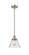 Cone - 1 Light - 8 inch - Brushed Satin Nickel - Mini Pendant (3442|916-1S-SN-G44-LED)