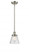 Cone - 1 Light - 6 inch - Brushed Satin Nickel - Mini Pendant (3442|916-1S-SN-G64-LED)