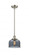 Bell - 1 Light - 8 inch - Brushed Satin Nickel - Mini Pendant (3442|916-1S-SN-G73)