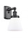 Cone - 1 Light - 6 inch - Matte Black - Sconce (3442|916-1W-BK-G61)