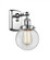 Beacon - 1 Light - 6 inch - Polished Chrome - Sconce (3442|916-1W-PC-G202-6-LED)