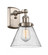 Cone - 1 Light - 8 inch - Brushed Satin Nickel - Sconce (3442|916-1W-SN-G44-LED)