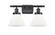 Cone - 2 Light - 18 inch - Matte Black - Bath Vanity Light (3442|916-2W-BK-G41)